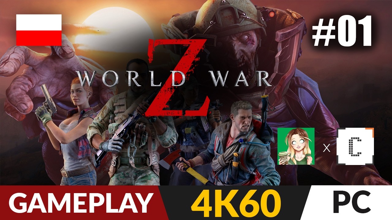 World War Z PL z @Arlinka  🧟 Akt 8: Phoenix #1 ☣️ DLC: Valley of the Zeke | Gameplay po polsku 4K