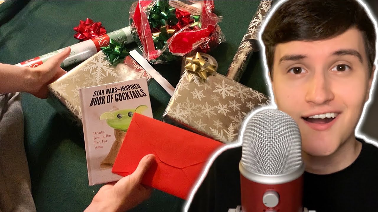 [ASMR] Wrapping My Christmas Presents 🎄🎁 (high mic sensitivity)