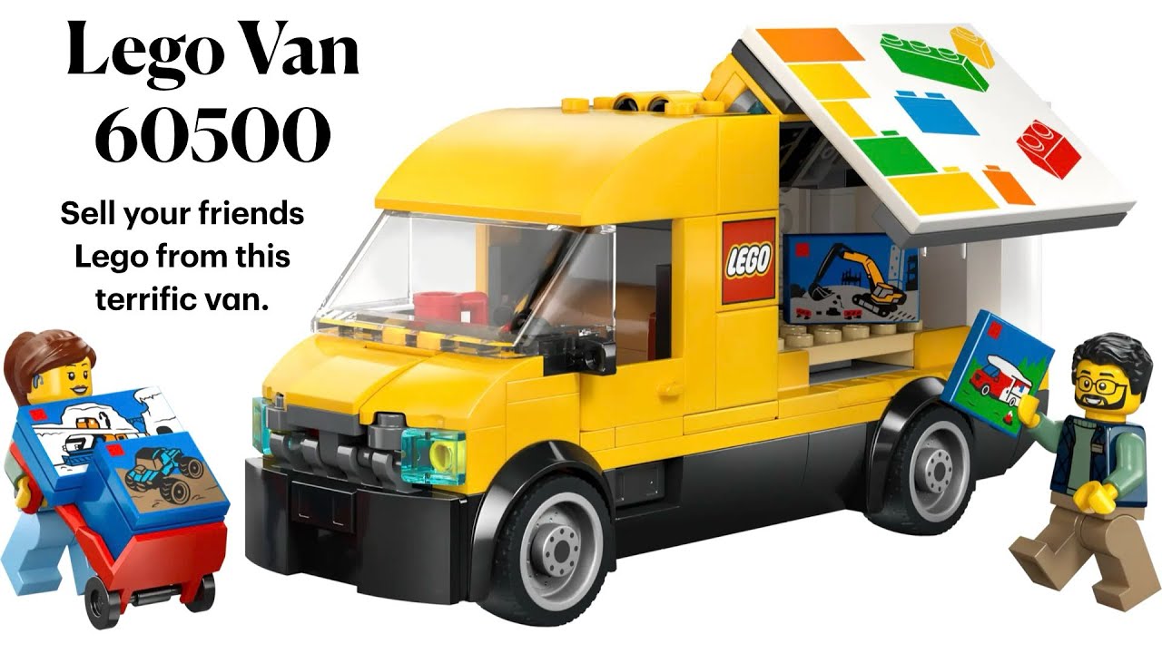 NEW LEGO VAN 60500 - Full Build and Review.