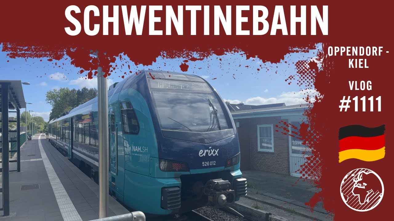 Die Schwentinebahn | TripReport (1. Klasse) | Vlog 1111