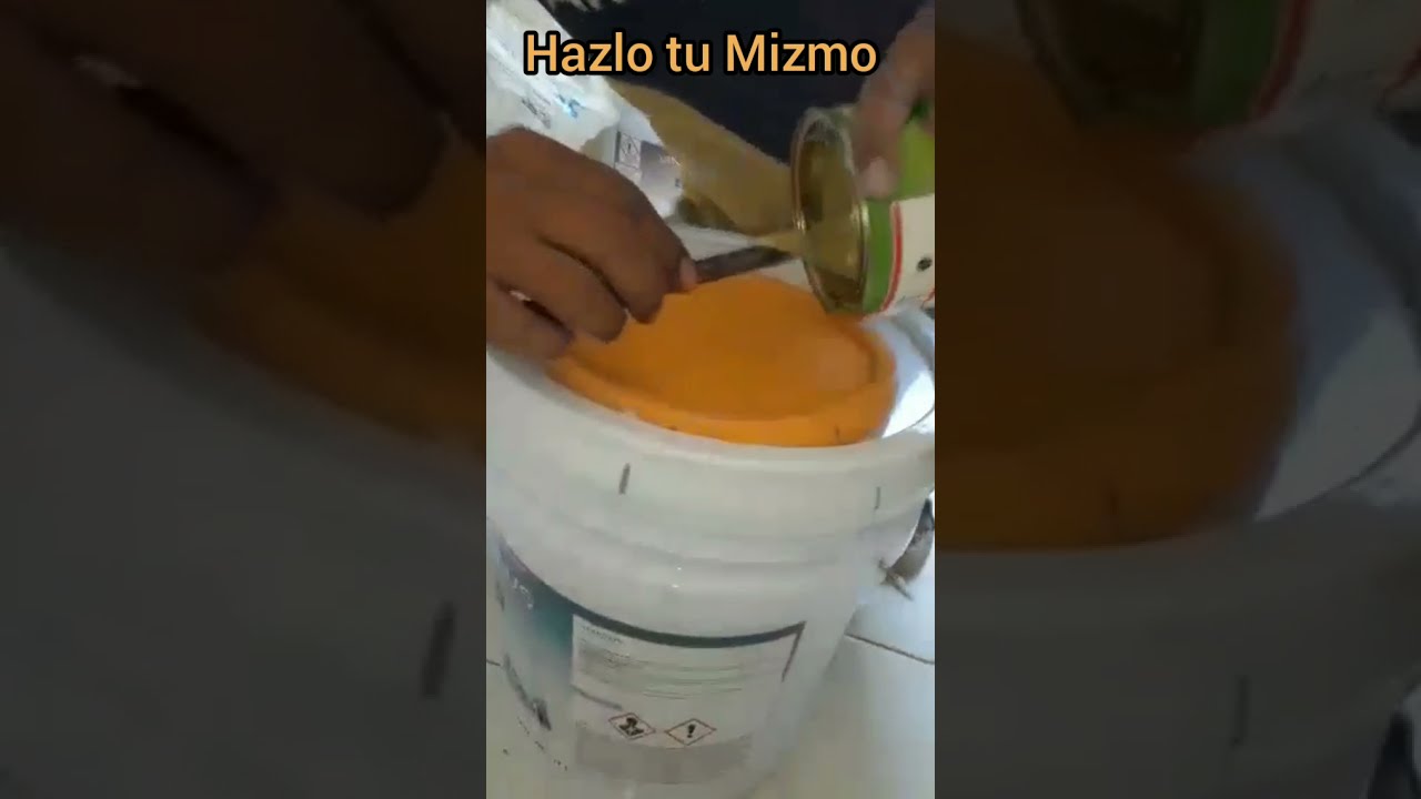 C&oacute;mo preparar pasta automotriz (para reparar puerta de tambor)