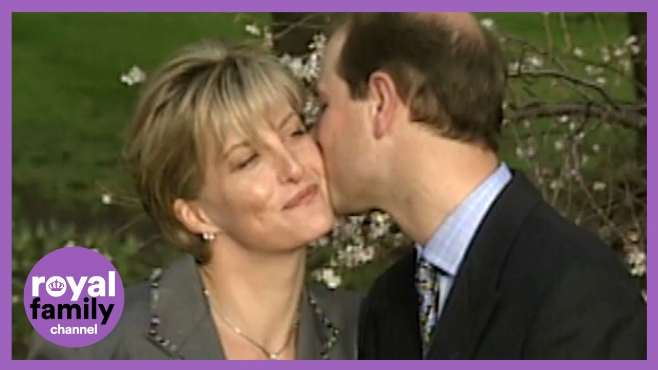 On This Day: 6 January 1999 - Prince Edward and Sophie Rhys-Jones' Engagement Photocall