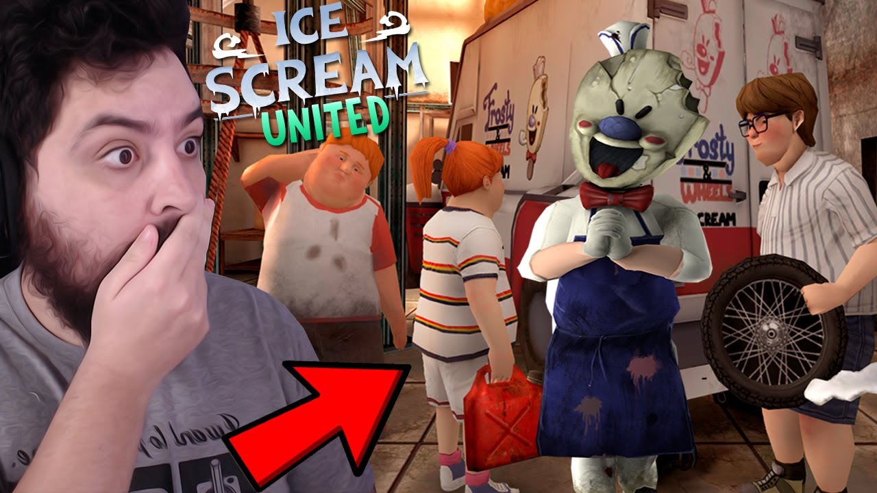 JOGANDO O NOVO ICE SCREAM UNITED FINALMENTE !! - JOGO INCRÍVEL! - Ice Scream United