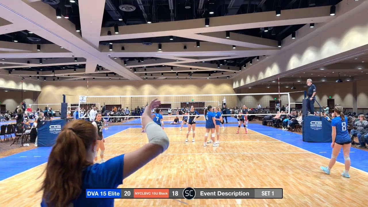 DVA 15 Elite vs NYCLBVC 15U Black