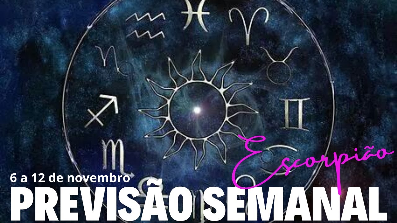 SIGNO DE ESCORPIÃO - Sem o peso do passado!