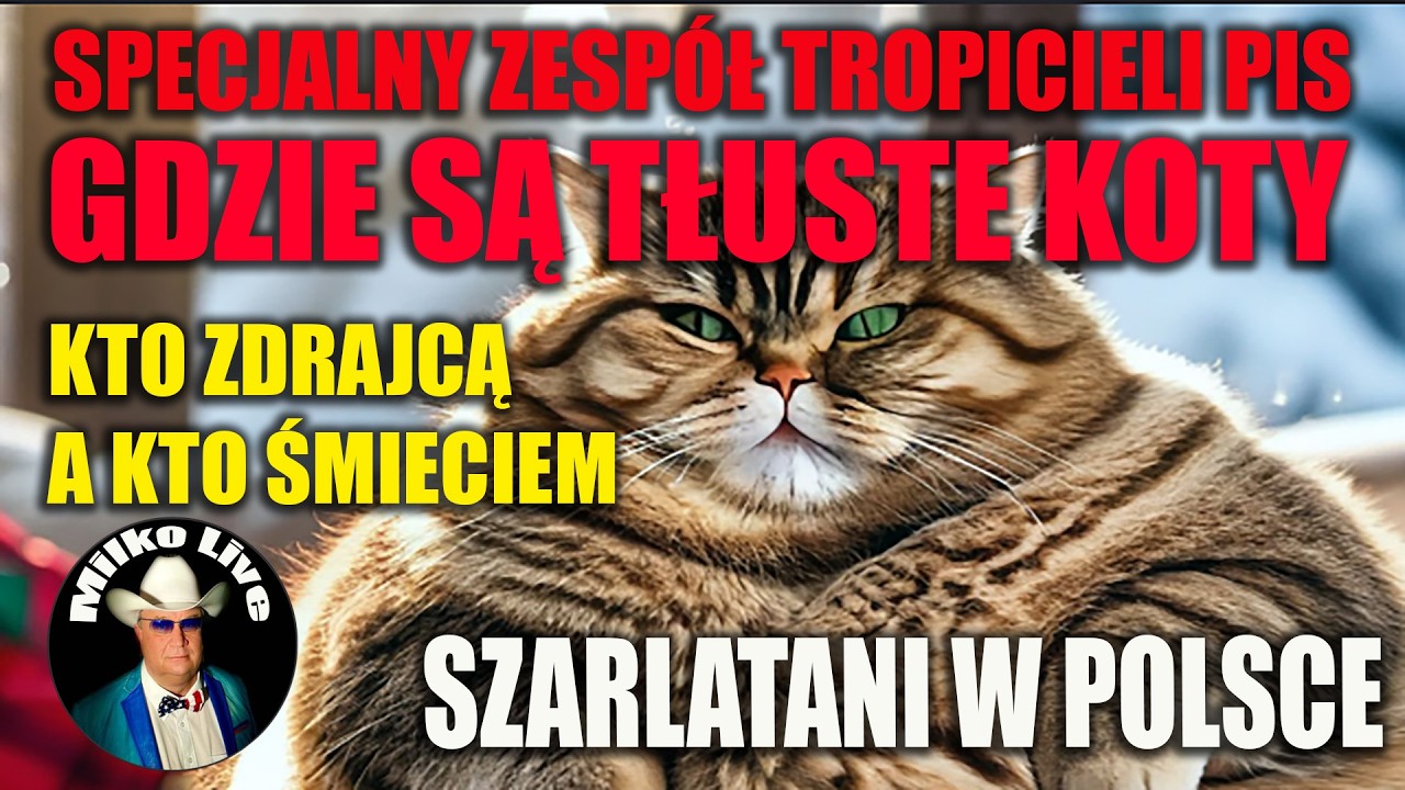 Tropiciele z PIS i tłuste kocury. Zdrajcy i śmieci. Brytyjska pułapka. Centra zagłady AI. Szarlatani