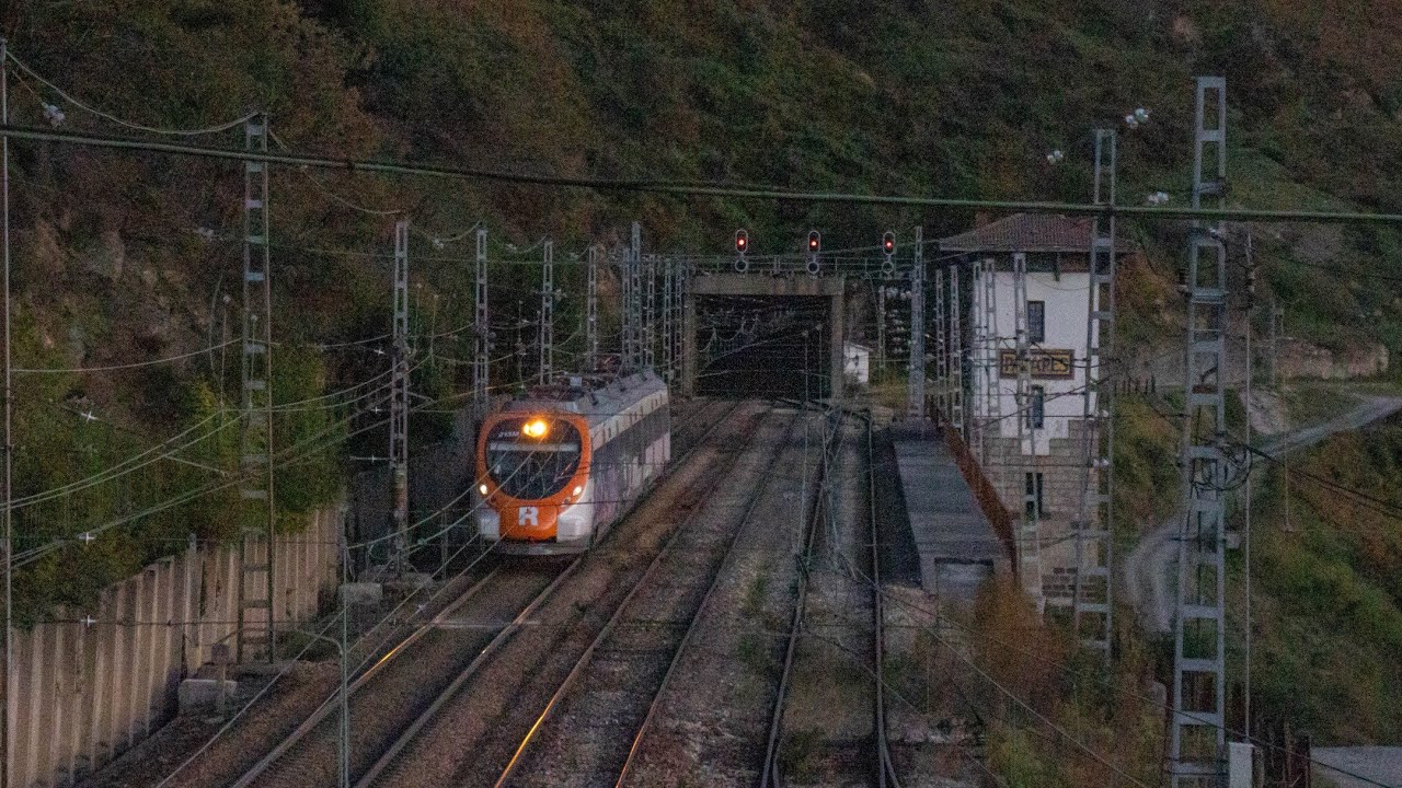 Un día de trenes por la Rampa de Pajares (10-10-2023) [4K]