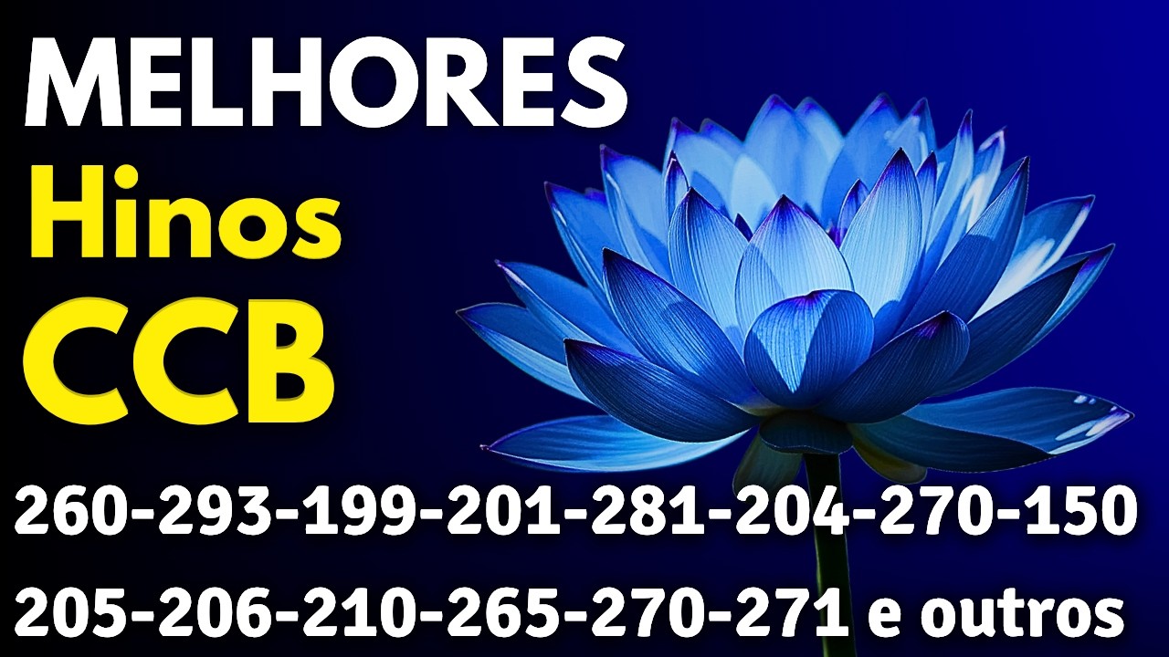 28 HINOS - Os Melhores e Mais Lindos HINOS CCB - Sou Servo Inútil - HINOS DE LOUVORES A DEUS