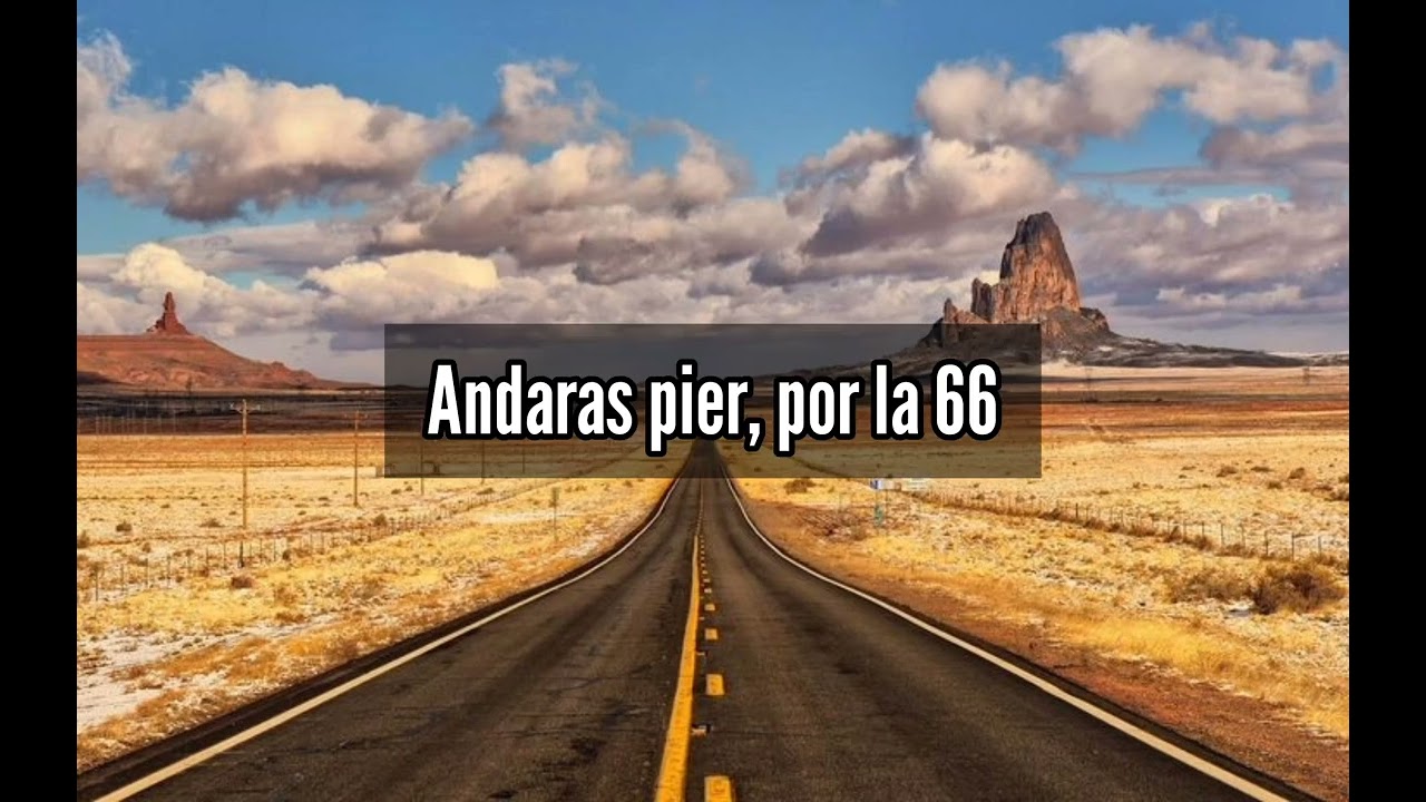 ruta 66 - karaoke - pier - tributo a Pappo ( pista original y letra )