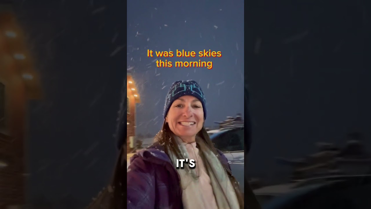 Cloudy With A Chance Of Powder | Winter Park #powderday #winterpark #skiingadventures