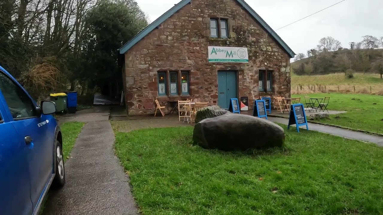 Abbey Mill tea room, Million pound houses, Barrow.