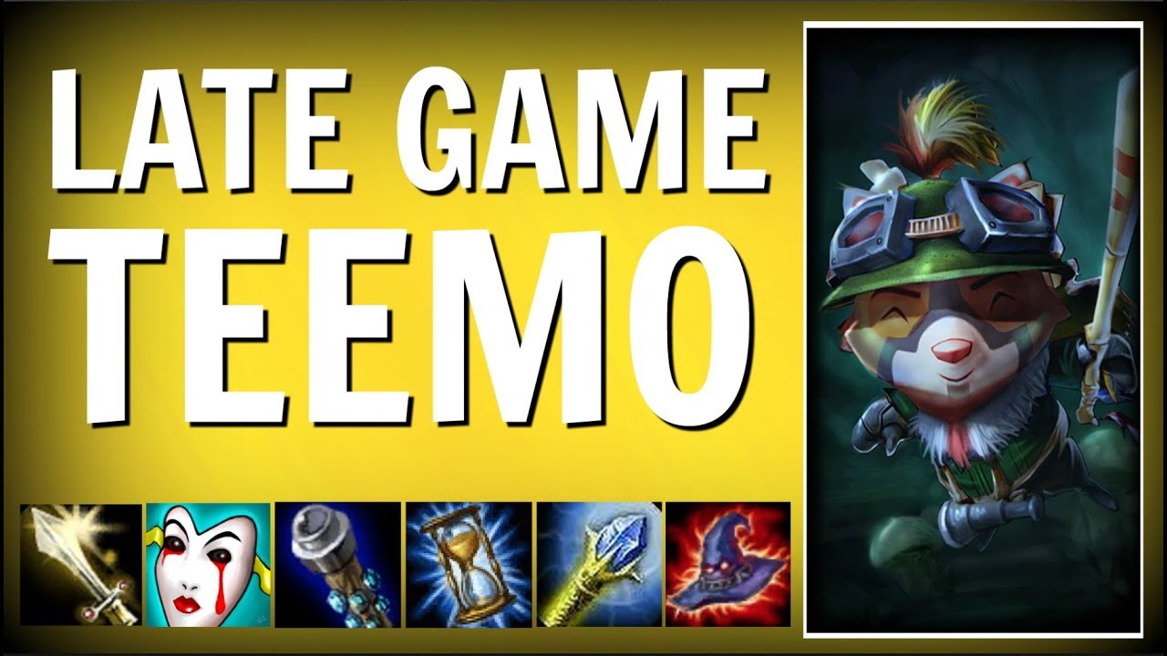 HOW GOOD IS TEEMO IN LATE GAME?? - Teemo vs Yasuo