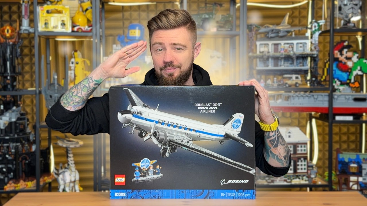SAMOLOT PASAŻERSKI DOUGLAS DC-3 PAN AM ✈️ LEGO ICONS 11378 RECENZJA