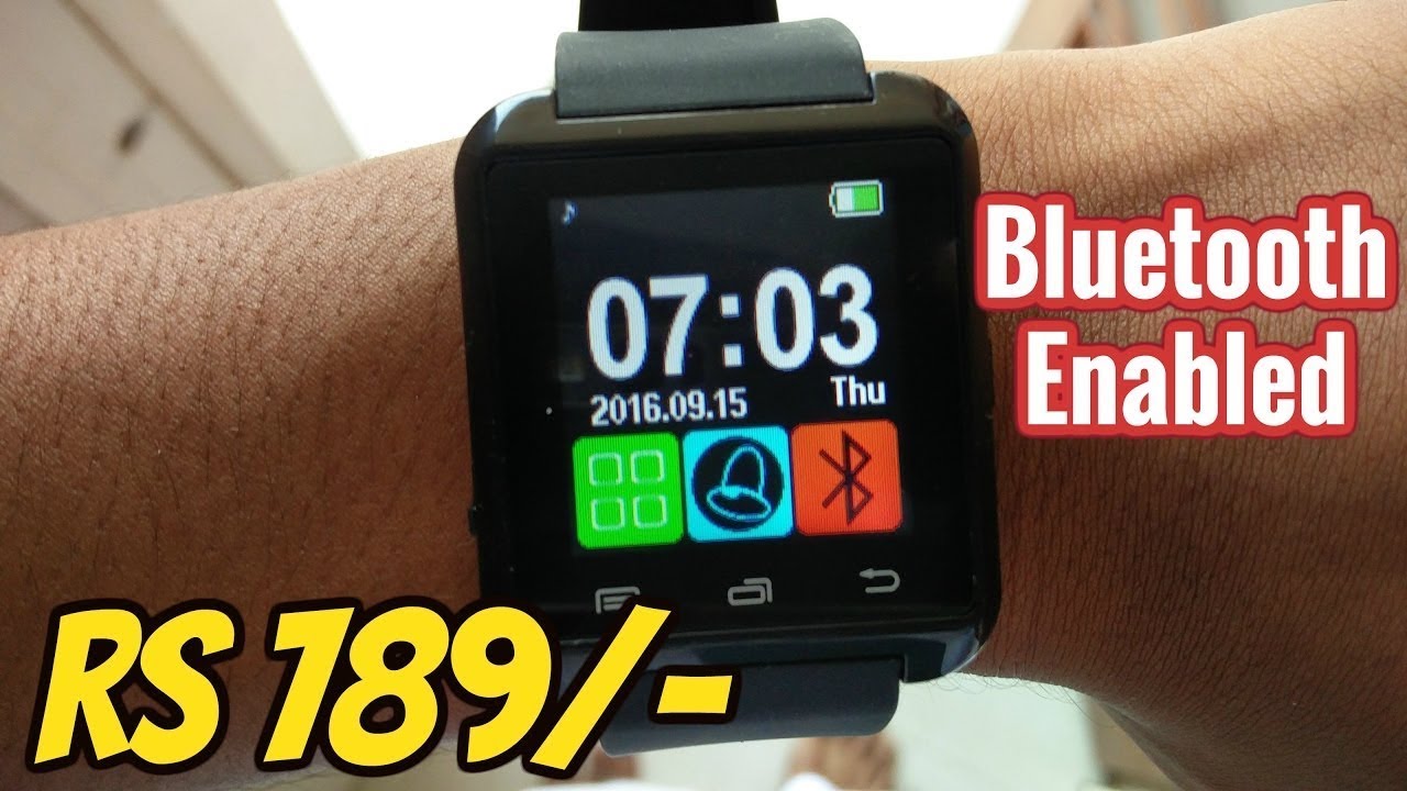 (Hindi) SUPERVISION U8 Smartwatch | Review !