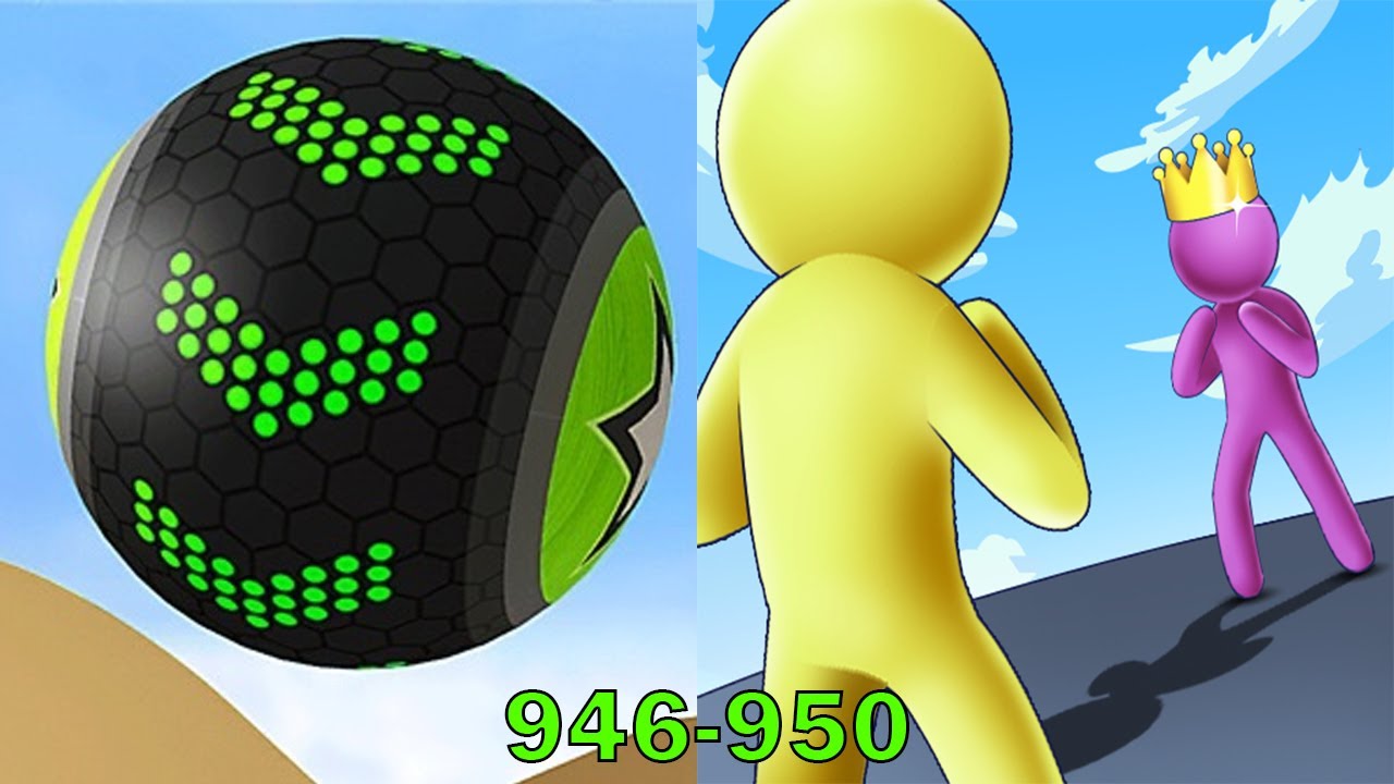 Going Balls VS Giant Rush! - SpeedRun Gameplay Level 946-950
