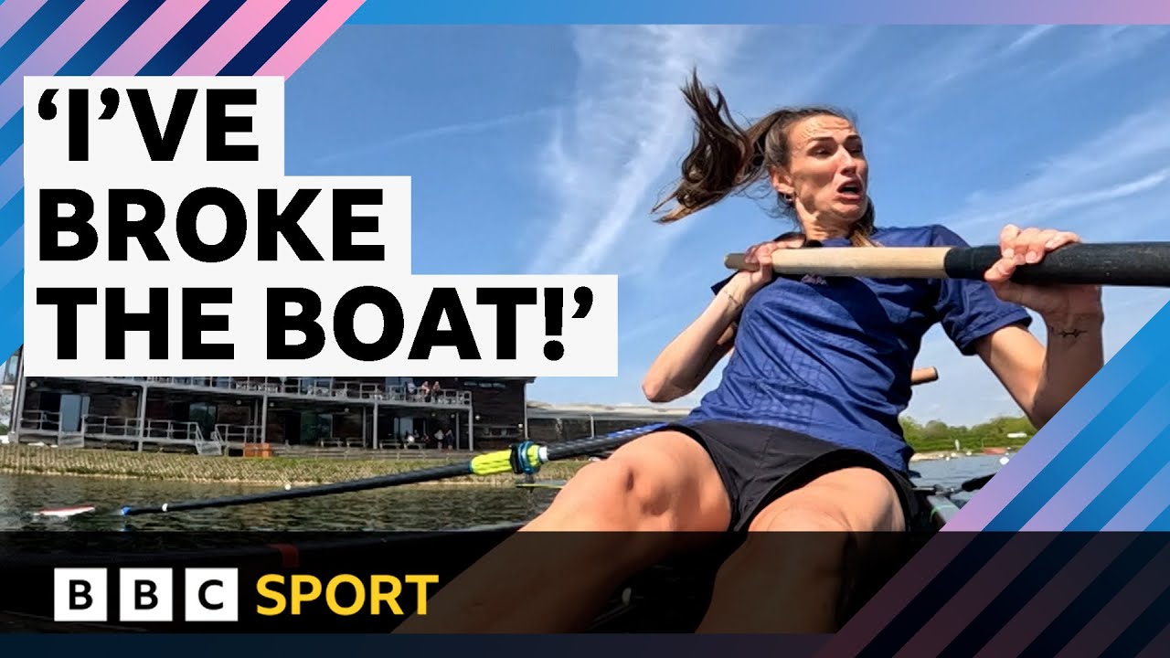 Could Lionesses legend Jill Scott make it as an Olympic rower? | Paris 2024 Olympics | BBC Sport