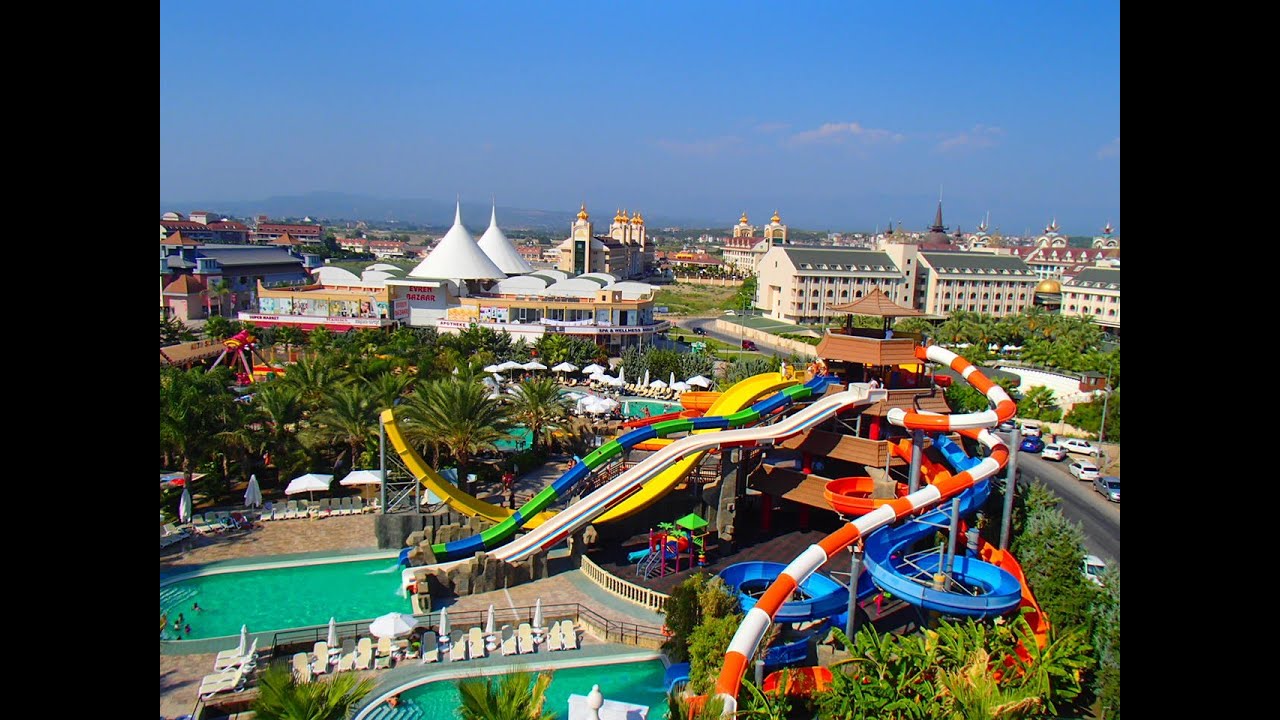 Royal Taj Mahal (Turkey, Side) - Waterslides - Водные горки