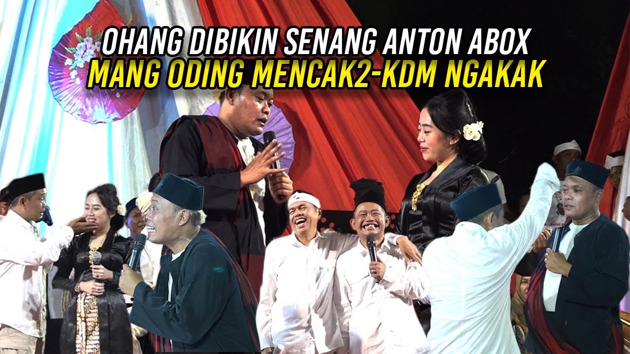OHANG DISENANGKAN ANTON ABOX | MANG ODING MENCAK-MENCAK | KDM NGAKAK