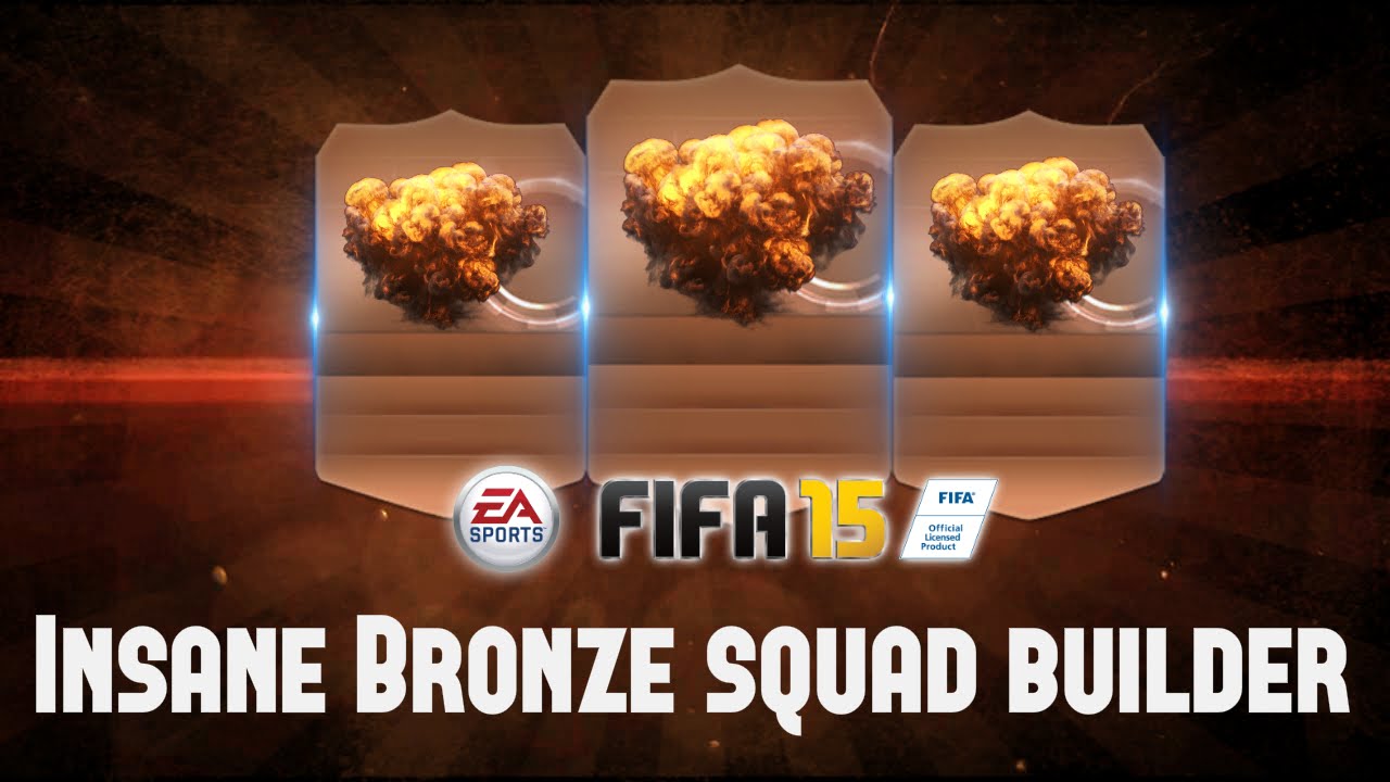 FIFA 15 INSANE BRONZE SQUAD BUILDER FT.PACE PACE AND MORE PACE!!!