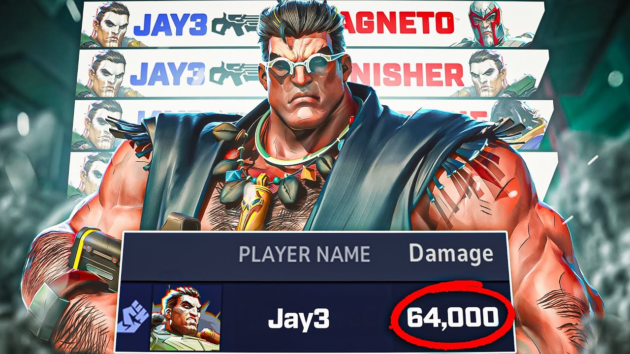 Как я набрал 64 000 единиц урона за одну игру в Marvel Rivals