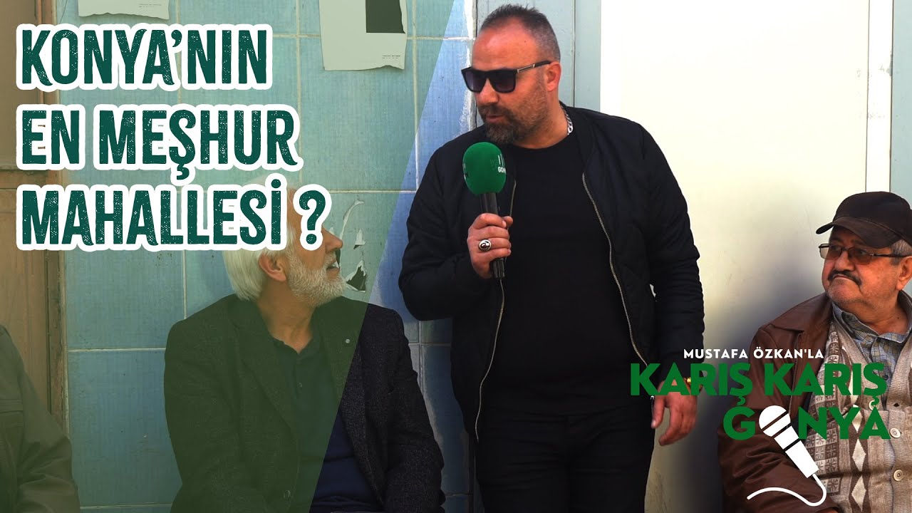 Konya'nın En Meşhur Mahallesi? #konya #sokakröportajları