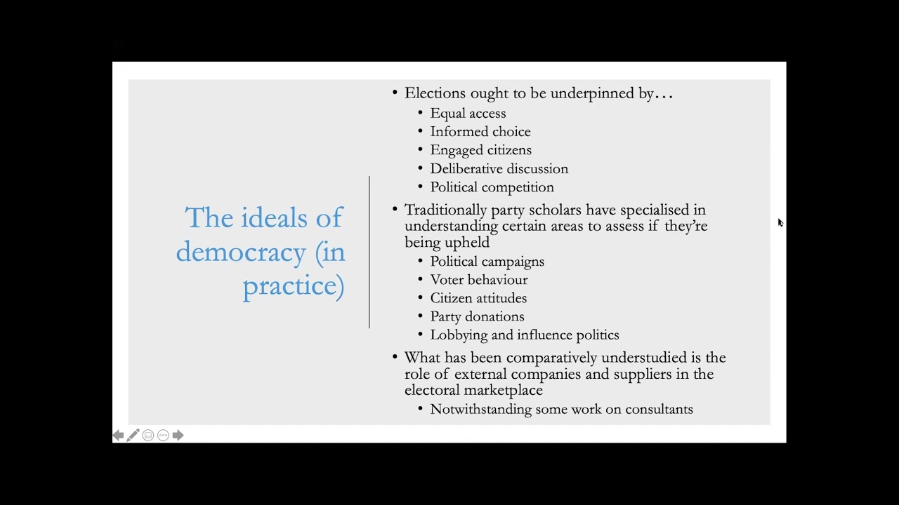 Research Seminar Series: Money in Politics - Dr Sam Power