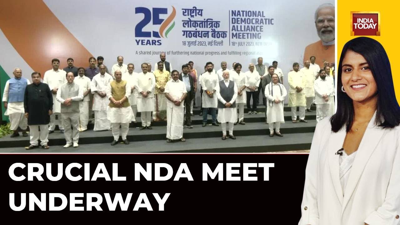 NDA Meeting: Crucial NDA Meet Underway In The National Capital | Watch This Ground Report
