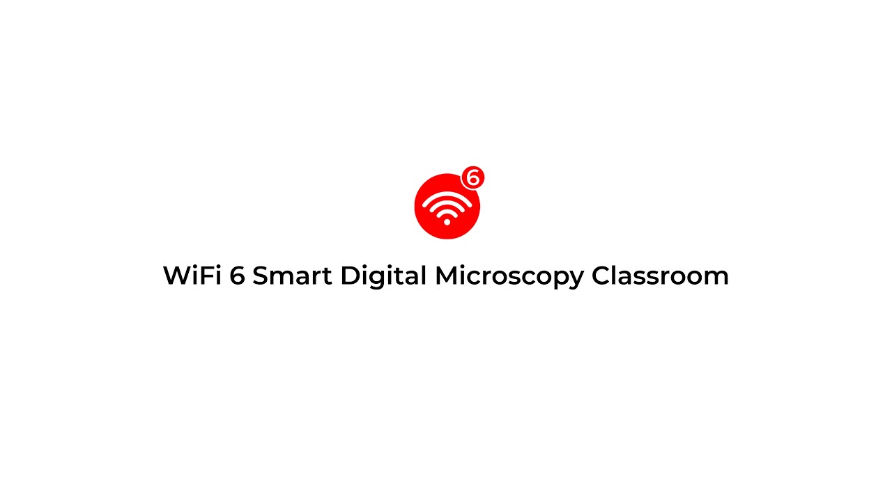 Lecturing Mode Demo | WiFi 6 Digital Microscope Classroom for 200+ Students