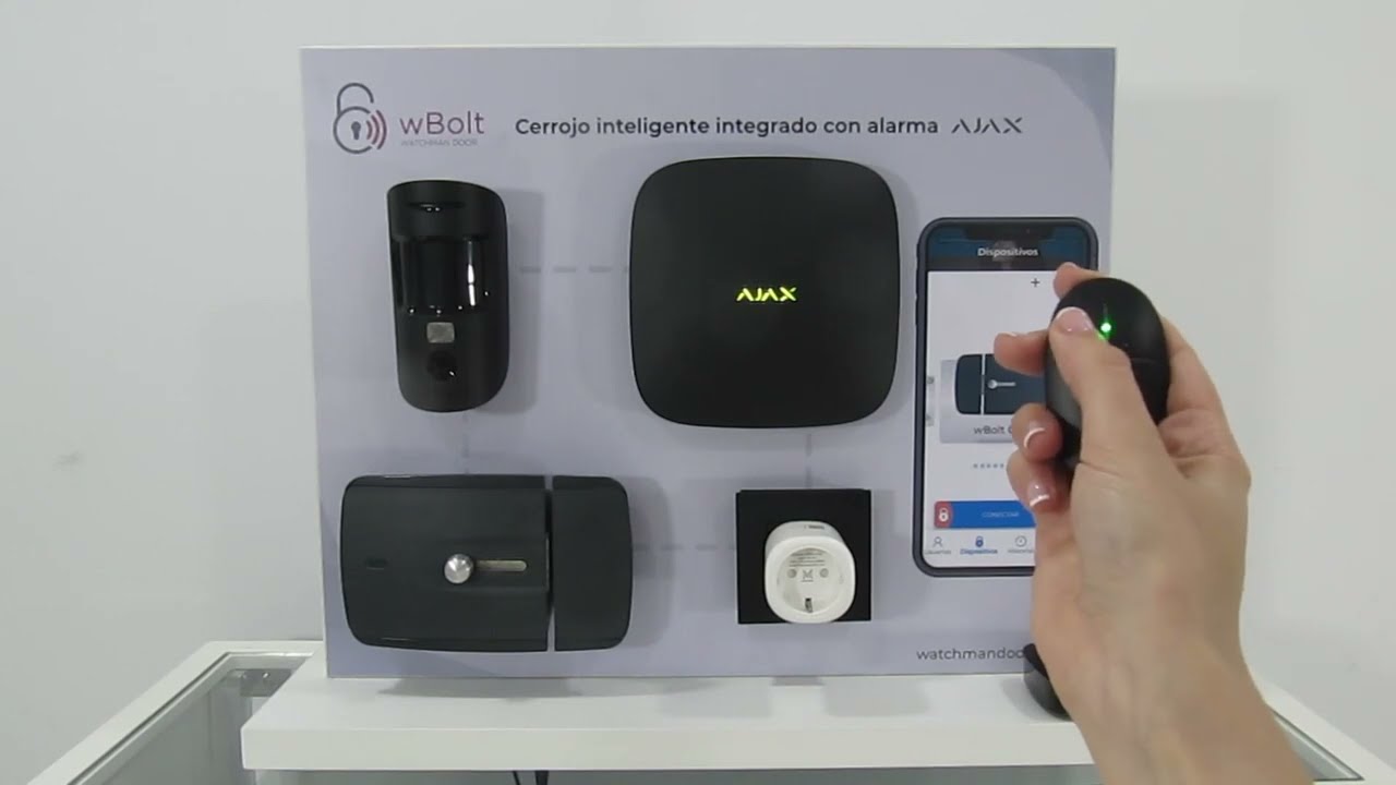 Integrating Ajax Systems and wBolt, the new Watchman Door product to increase your door security