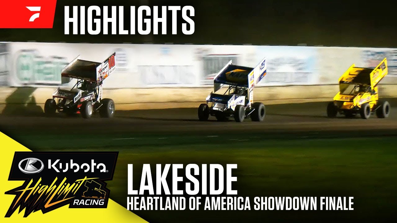 Heartland of America Showdown | Kubota High Limit Racing at Lakeside Speedway 10/11/25 | Highlights