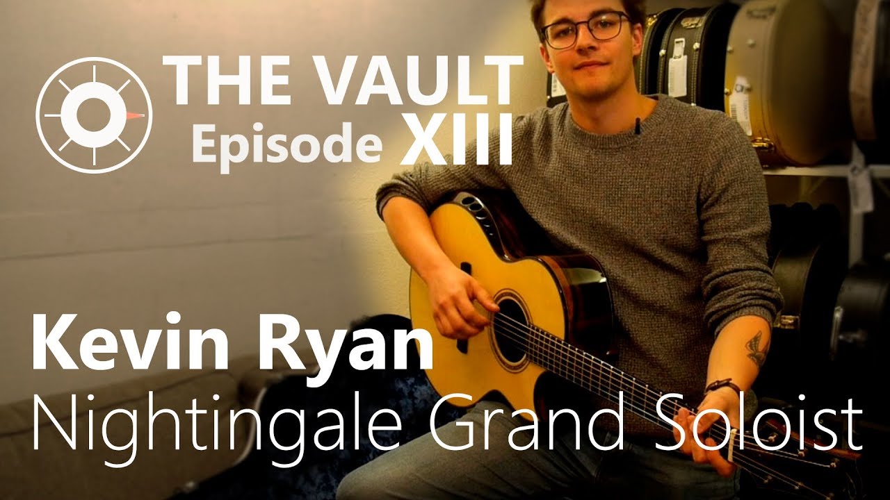 Kevin Ryan Nightingale Grand Soloist Macassar Ebony Engelmann Spruce // The Vault Episode #13
