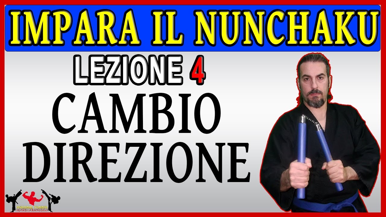 Nunchaku lezione n°4 - CAMBIO DIREZIONE 👊🏻