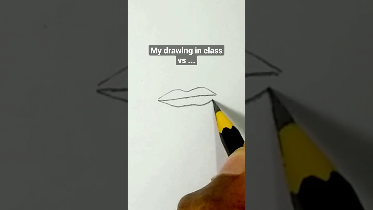 my drawing in classroom vs at home | drawing vs | unfiltered art | #shorts #drawing #art #ytshorts