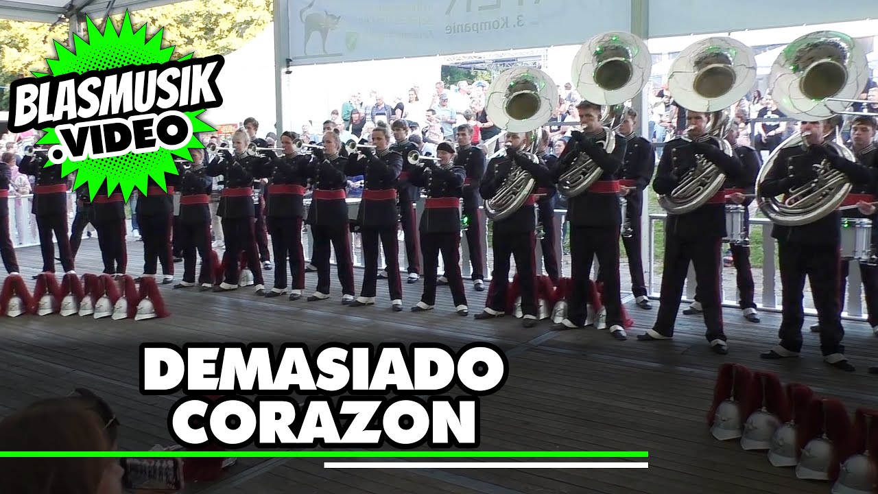 🟢 Demasiado Corazon 🎼 | Kamper Trompetter Korps | Blasmusik | Schützenfest Iserlohn