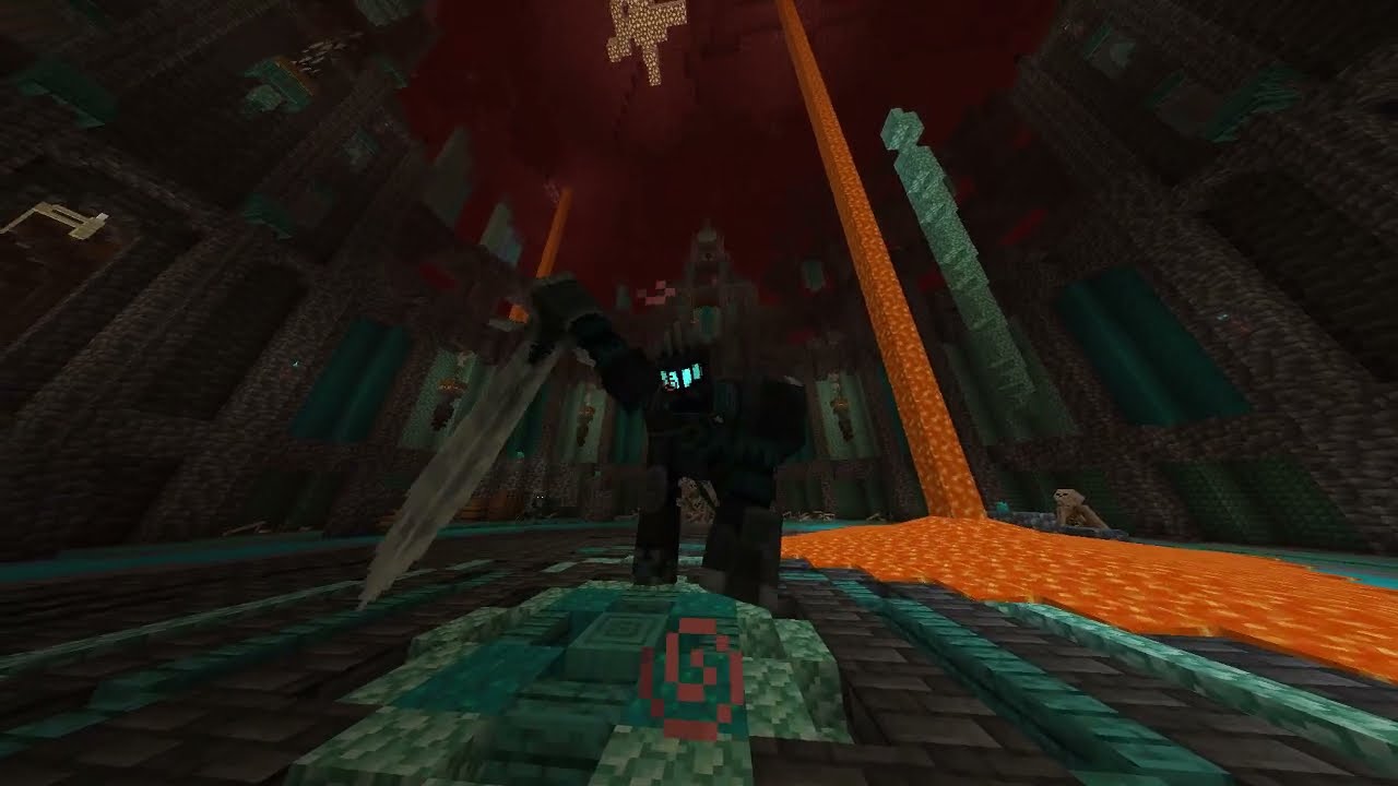 Minecraft Underworld Knight Boss Fight