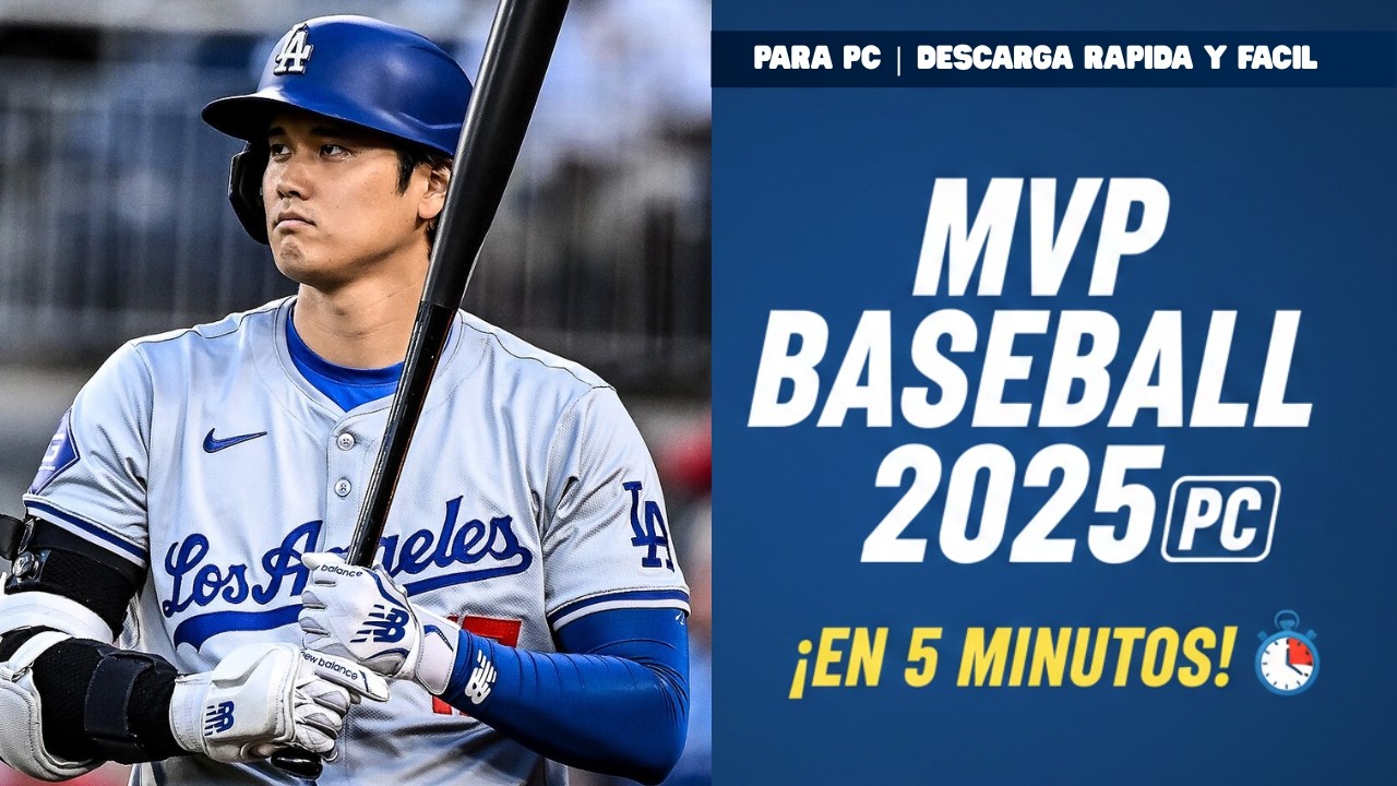 DESCARGA MVP Baseball 2025 PC | Rápido y Fácil (En menos de 5 MIN)