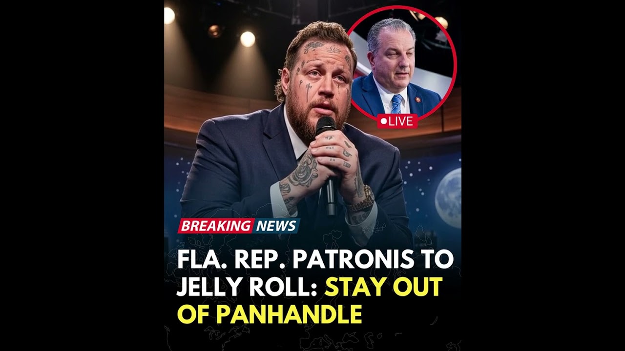 Jimmy Patronis&rsquo; backlash against Jelly Roll&rsquo;s Trump joke sparks debate over political satire,