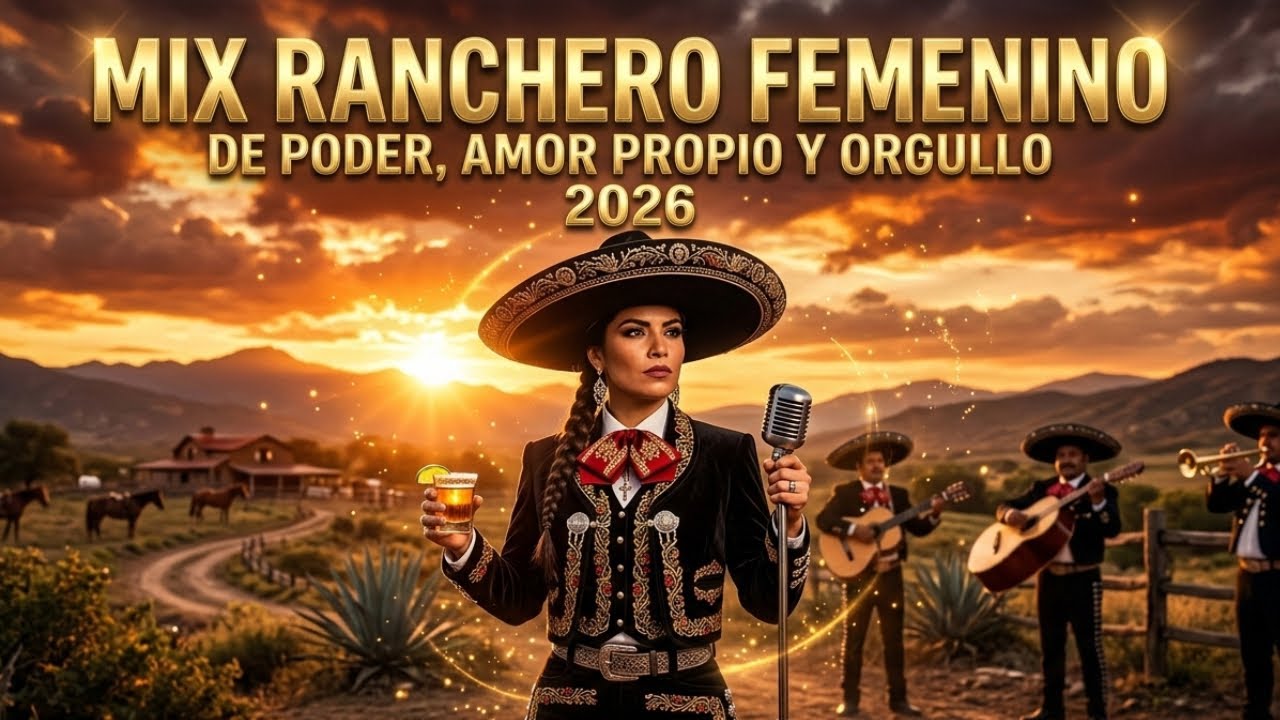Mix Ranchero Femenino de Poder, Desamor y Orgullo 2026