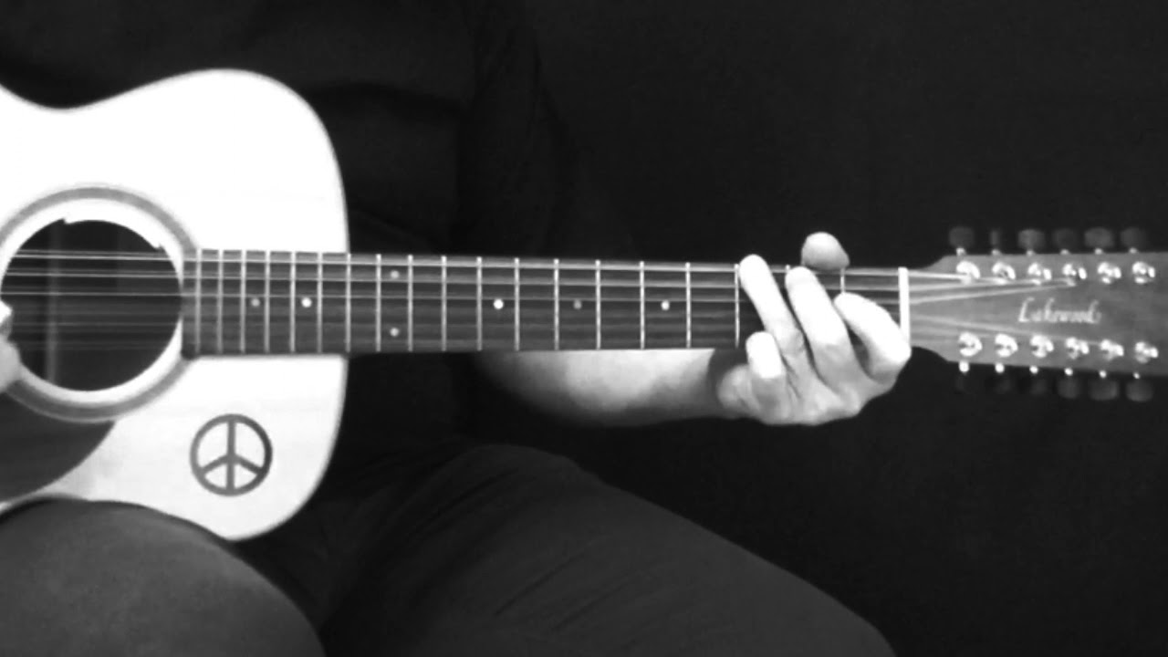 Was wuerdest Du tun – Lina Larissa Strahl-cover – 12string Fingerpicking