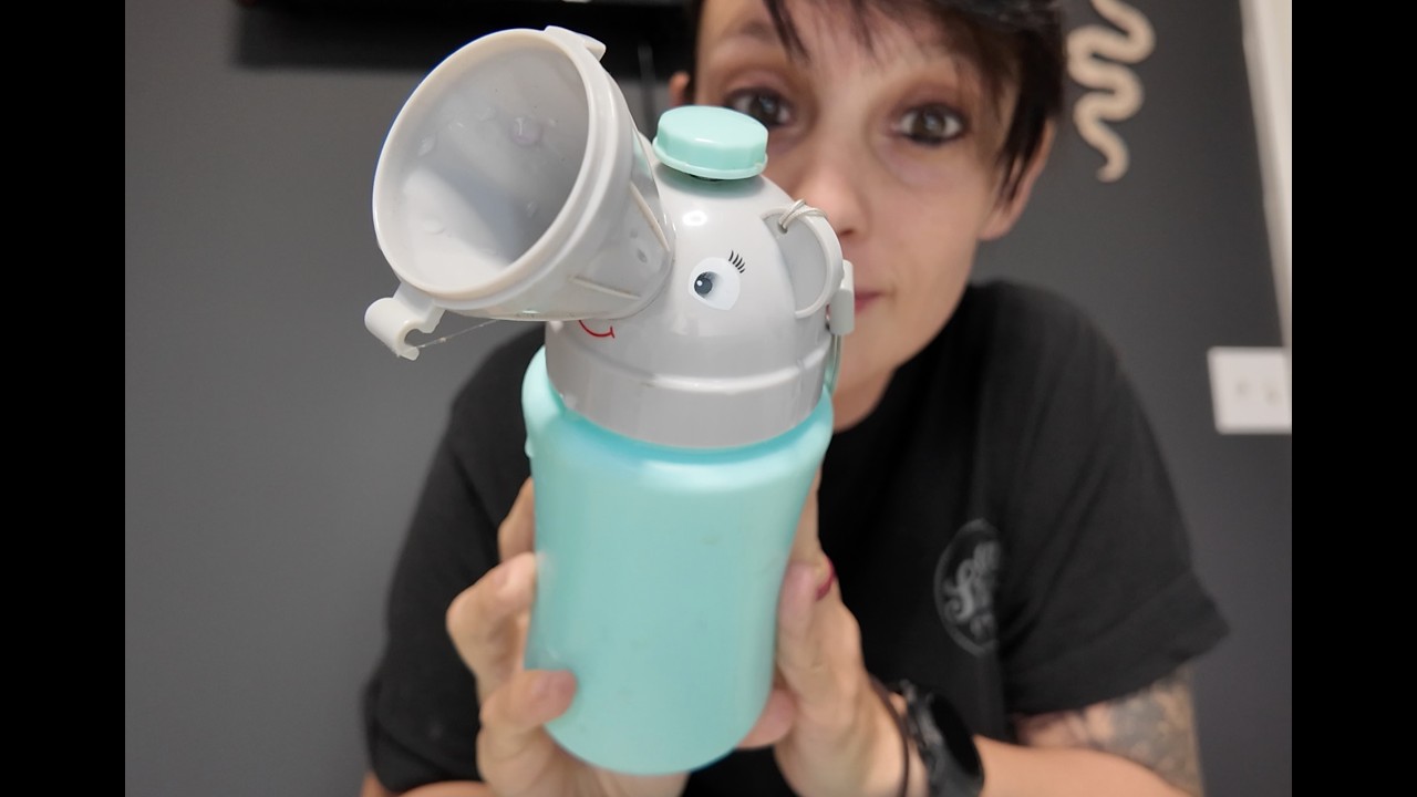 ONEDONE Portable Potty Baby Child Potty Urinal - A Must Have for Boy Moms