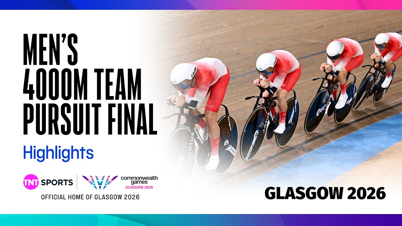 SENSATIONAL BATTLE! 🤩 | Cycling Men's 4000m Team Pursuit Final | Glasgow 2026 Commonwealth Games
