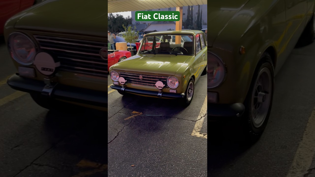 Fiat Classic 🚙 #fiat #classic #classiccars #vintagecars #cars #automobile