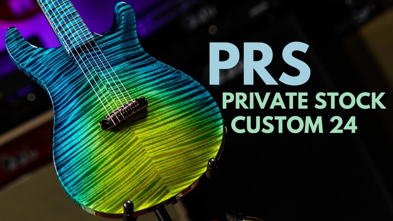 PRS Private Stock Custom 24 Piezo - Laguna Dragon’s Breath | Demo