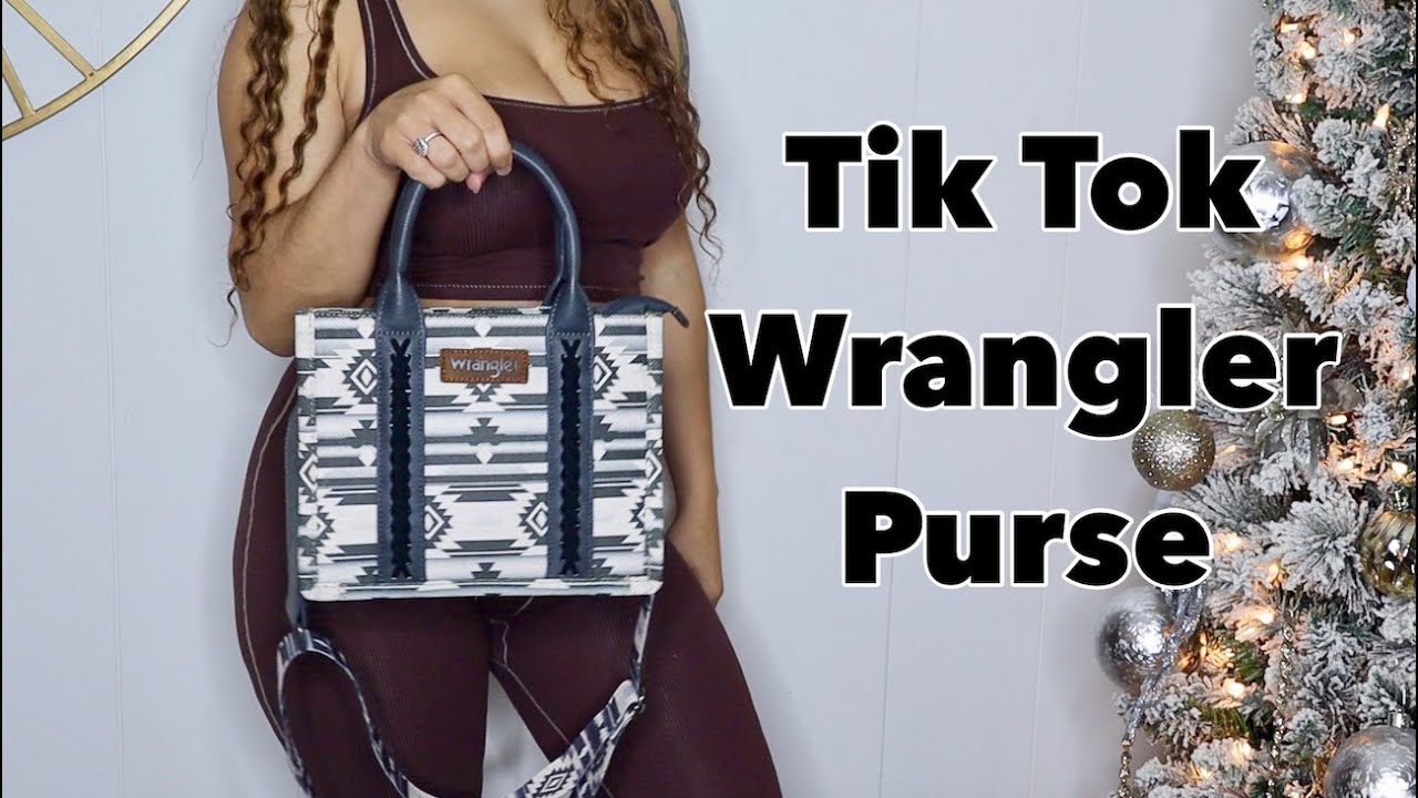 VIRAL TIK TOK WRANGLER CROSSBODY BAG! UNBOXING & REVIEW!!