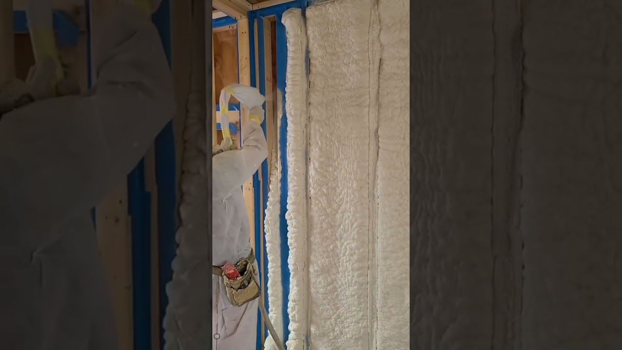 water-based soft foam polyurethane spray insulation and sound insulation material