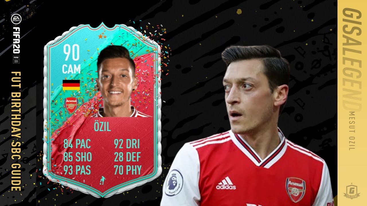 FIFA 20 FUT Birthday Mesut Ozil SBC Guide - 90 Rated, 200k Spend & 45k Worth of Packs