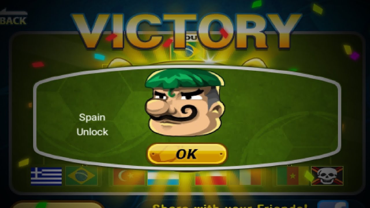 Head soccer 1.6 - road to a perfect account: unlicking spain. (Read description)