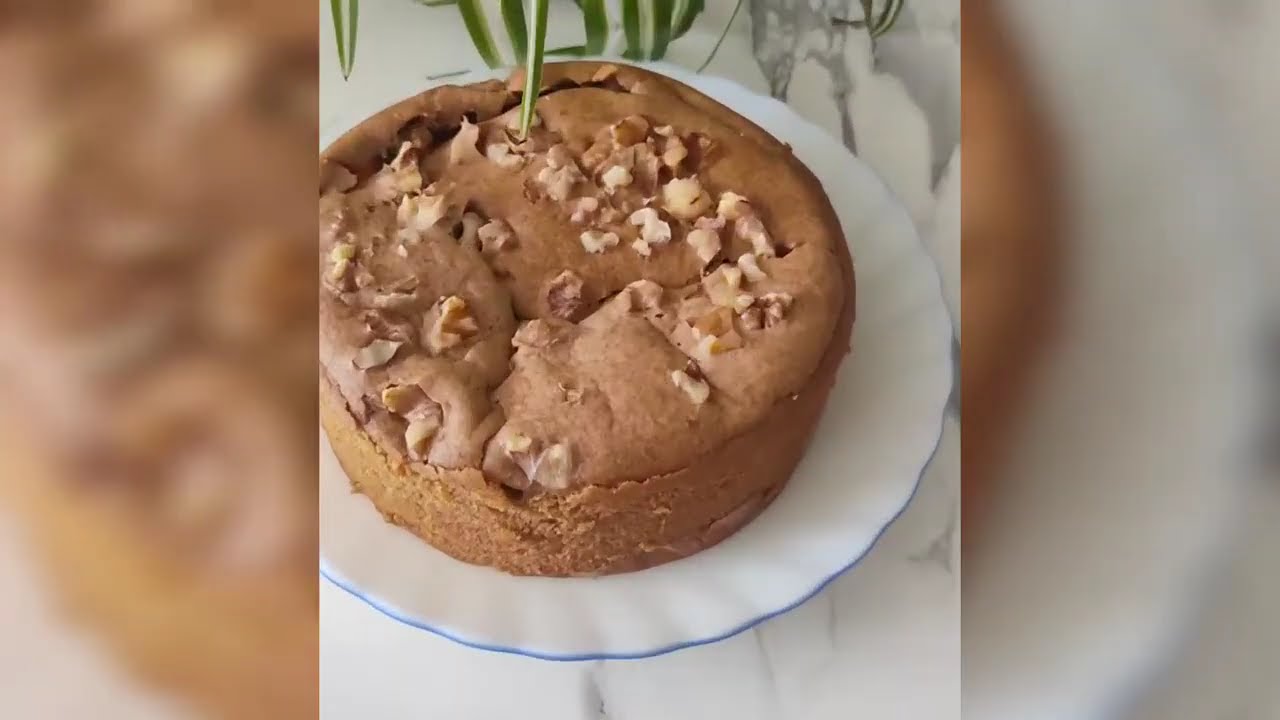 Walnut wheat cake