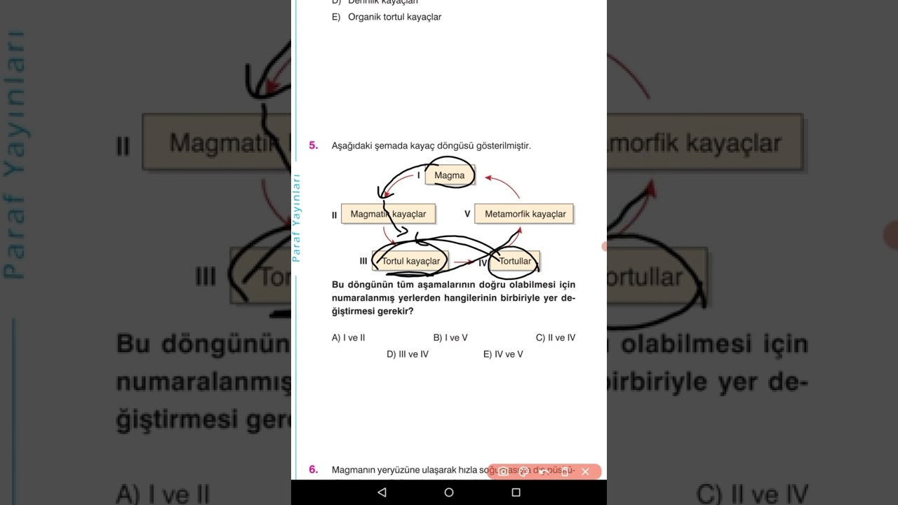 Topoğrafya ve Kayaçlar l