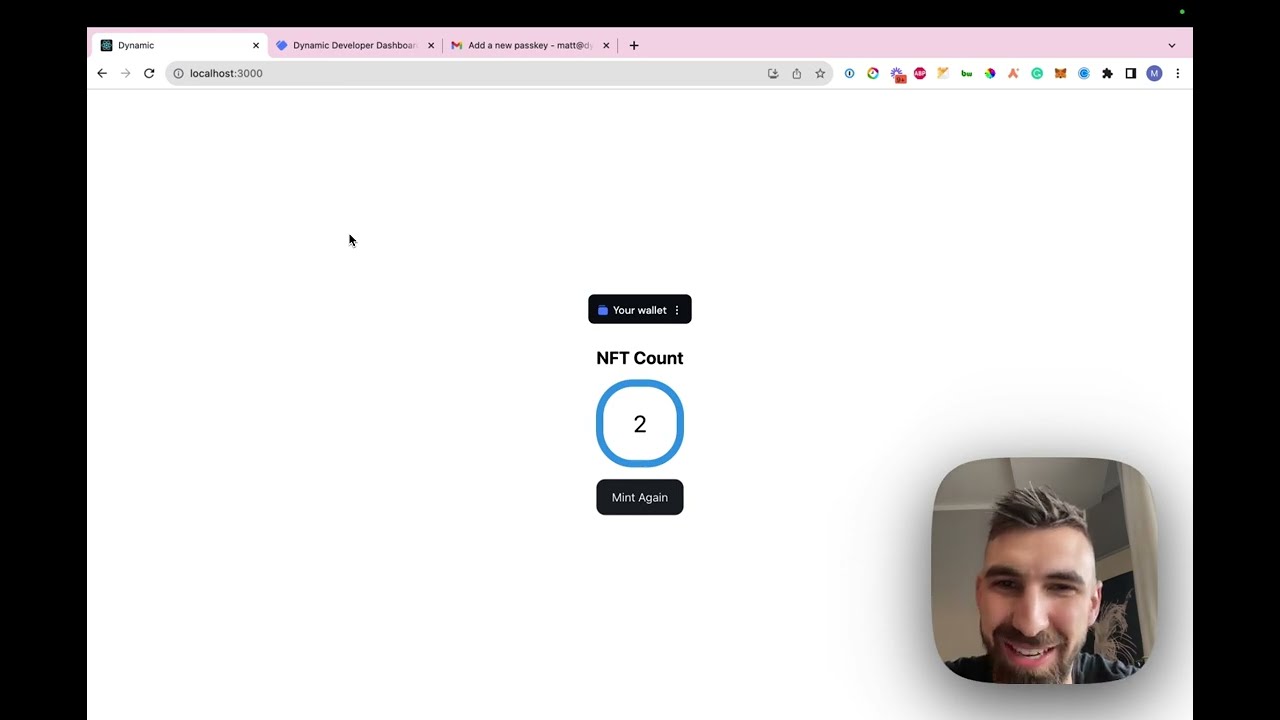 Onboard web2 using embedded wallets & account abstraction with Dynamic V1